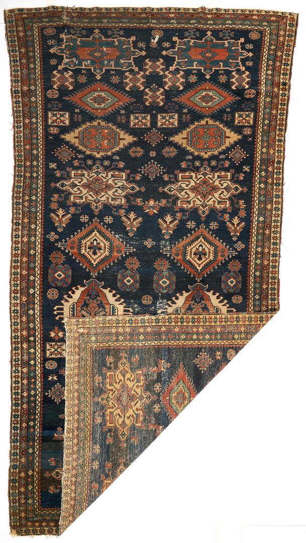 Lot 534: Persian Caucasian Carpet, 10 x 5 ft