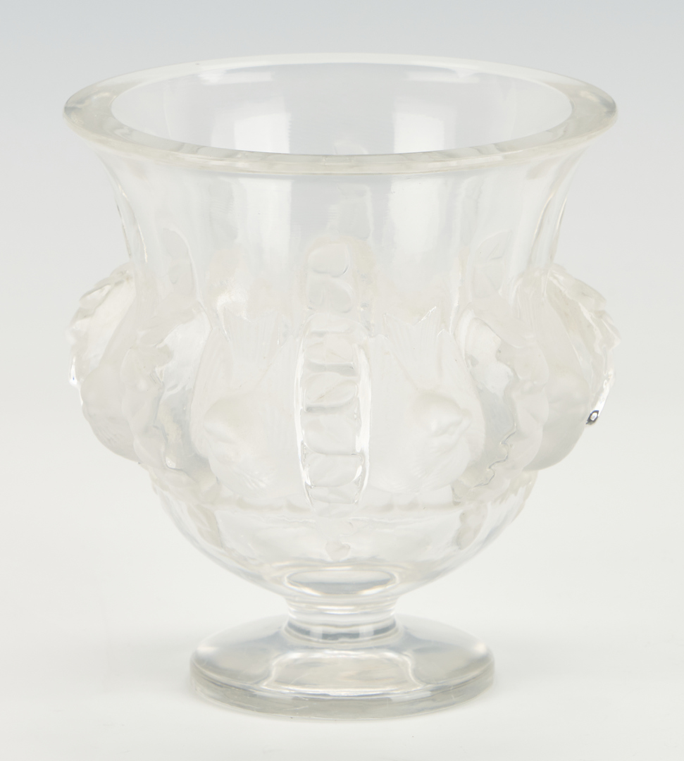 Lot 541: 12 Steuben High Ball Glasses & Lalique Vase, 13 items