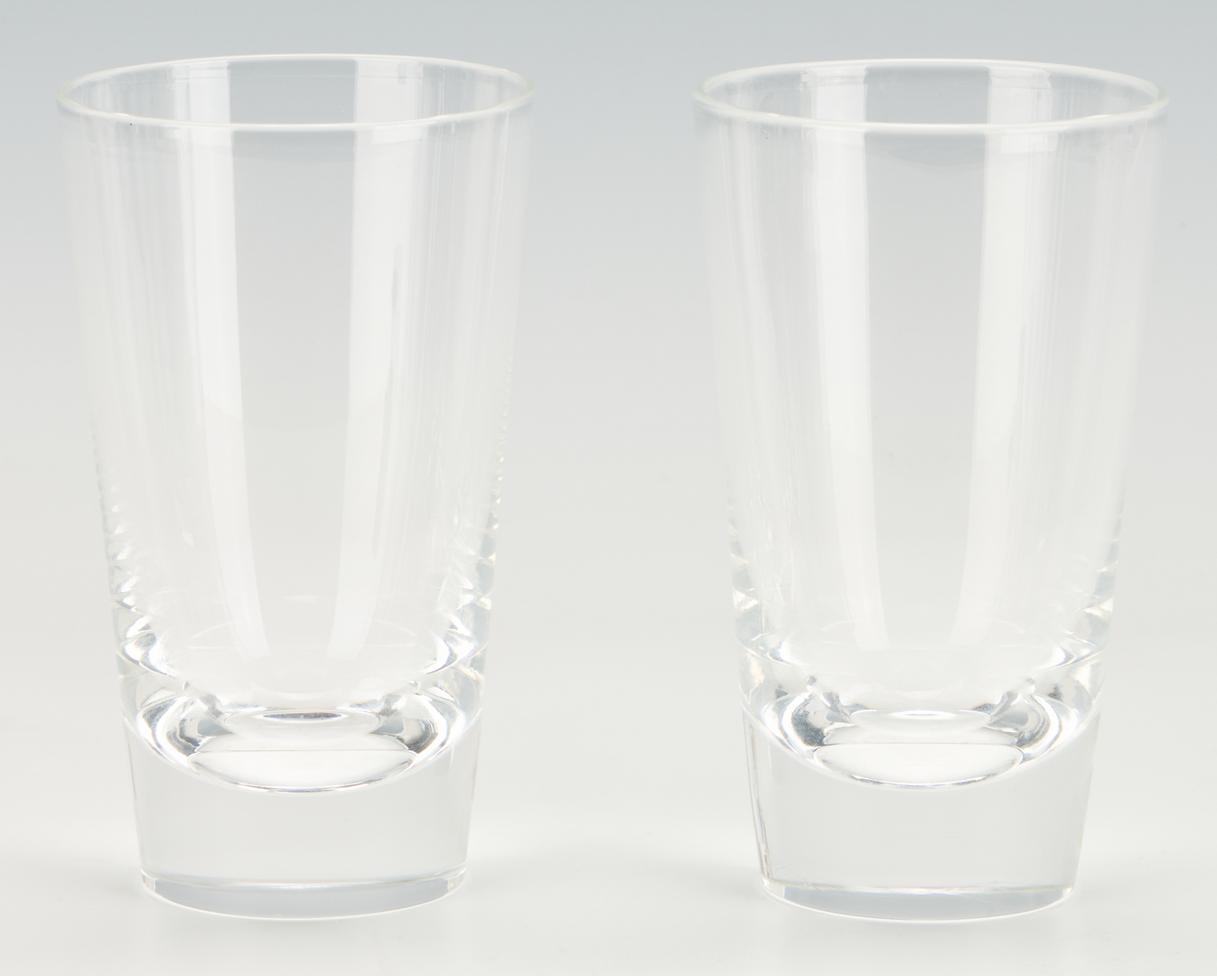 Lot 541: 12 Steuben High Ball Glasses & Lalique Vase, 13 items