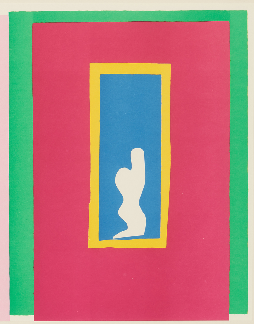 Lot 559: Matisse "Jazz" Series Portfolio, 20 framed color plates
