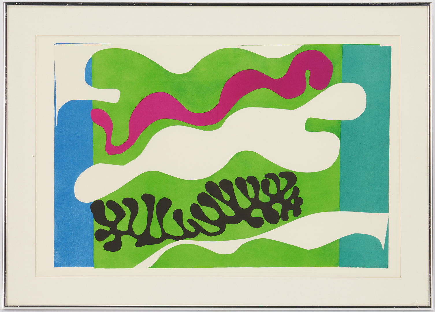 Lot 559: Matisse "Jazz" Series Portfolio, 20 framed color plates