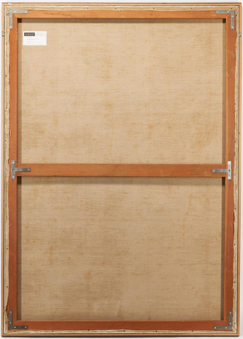 Lot 562: Burton Callicott O/C Abstract Painting, Recessional