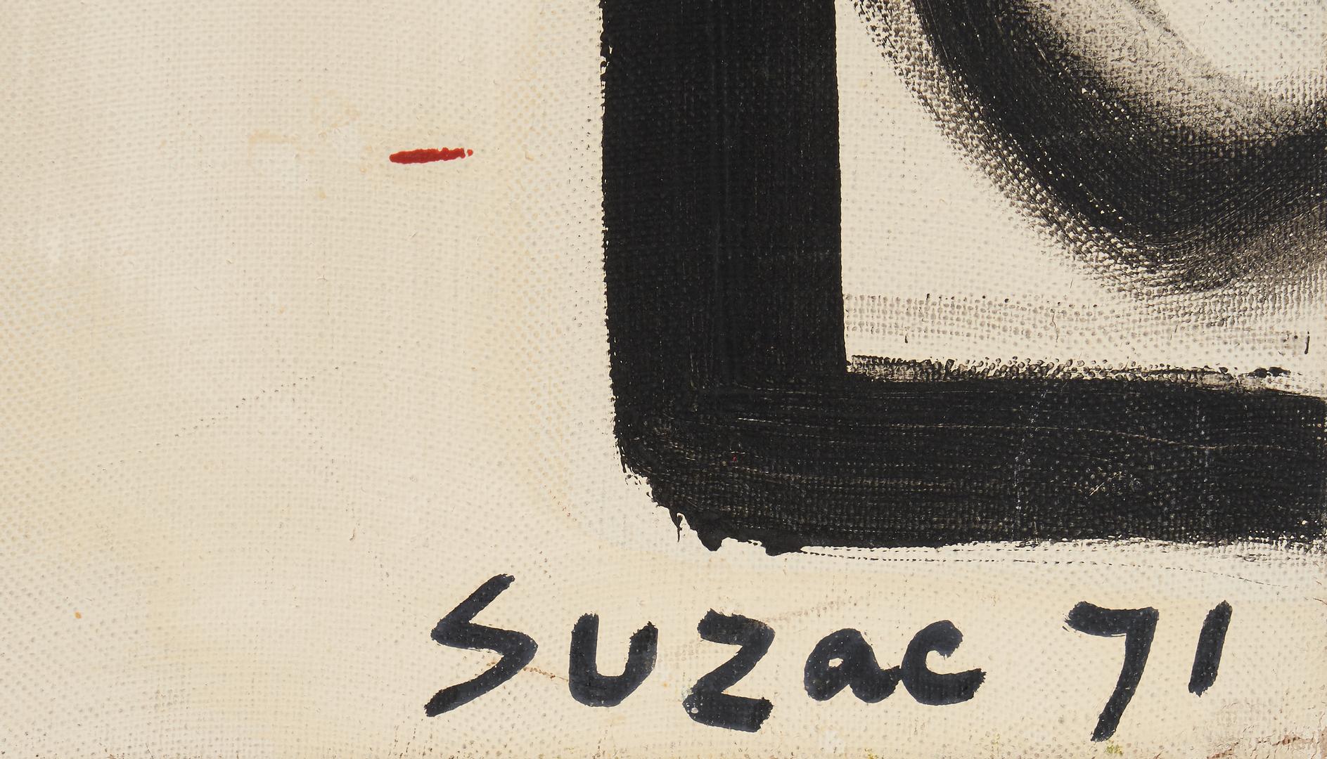 Lot 573: 2 Suzy Suzac O/C Abstract Paintings