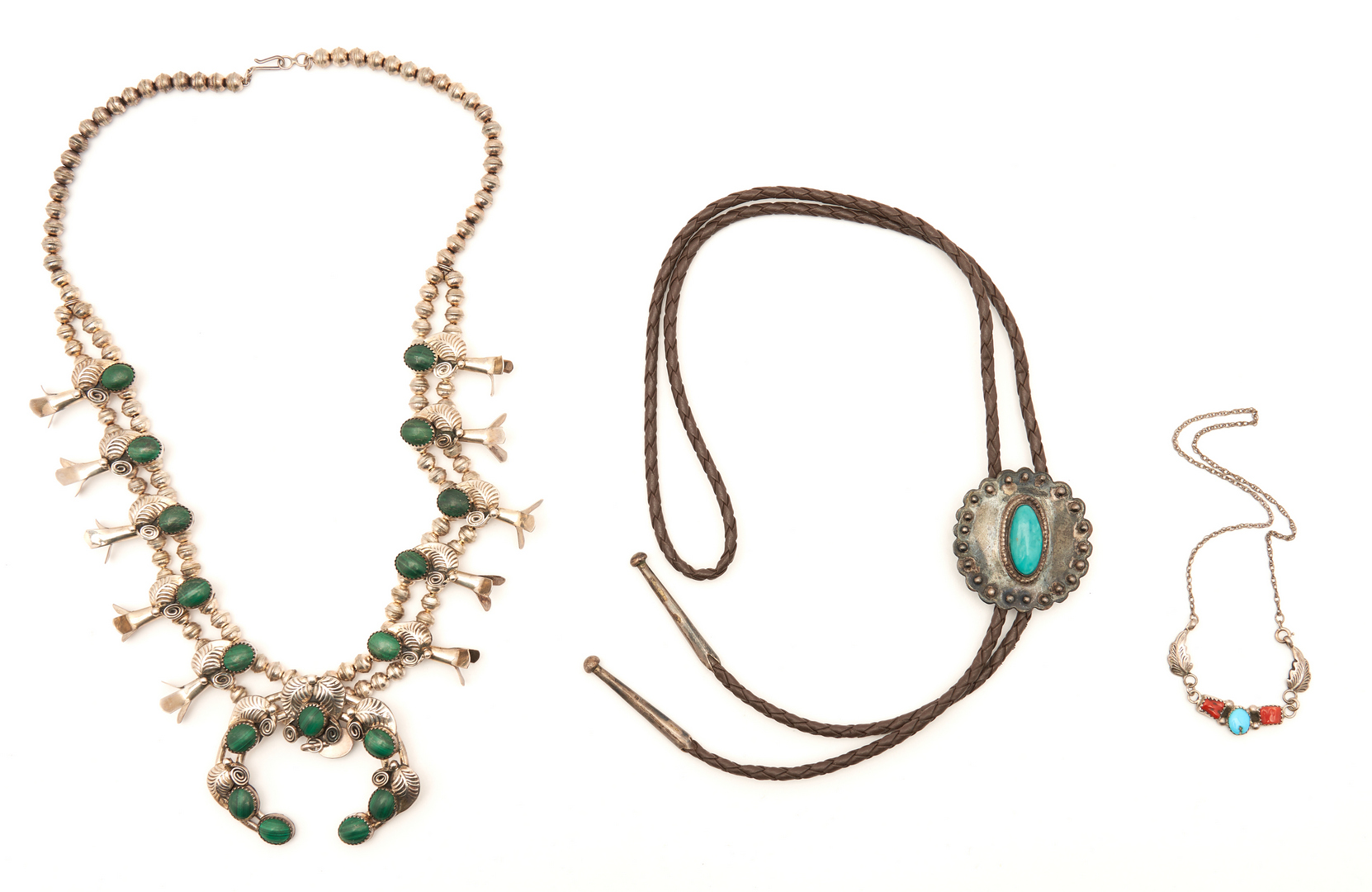 Lot 612: 38 Native American Jewelry Items