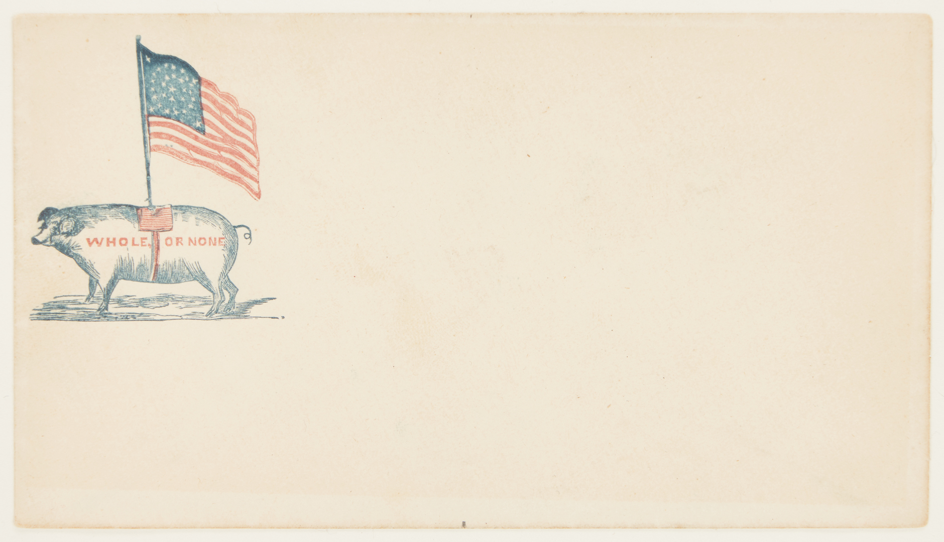 Lot 648: 15 Star Parade Flag and Envelope, Framed