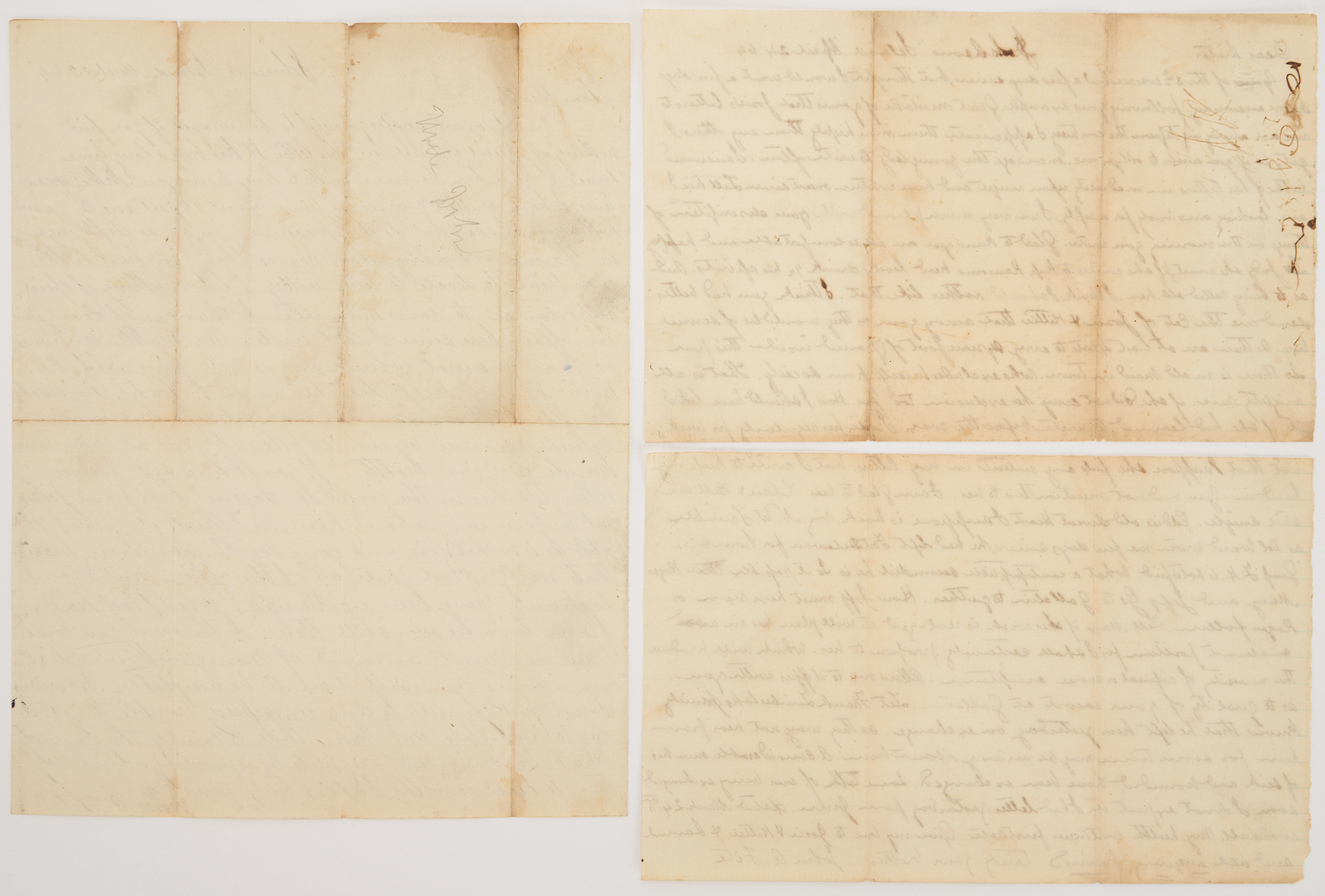 Lot 653: Archive of Col. John Fite, CSA, POW Johnson's Island, 1 of 2, 8 Items