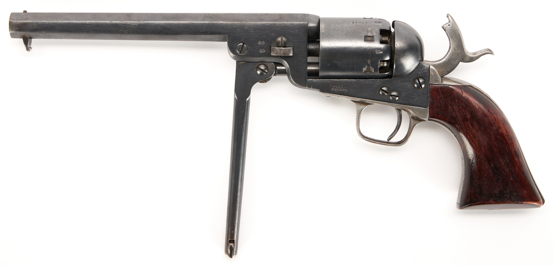 Lot 661: Colt Model 1851 London Navy Percussion Revolver, .36 cal.