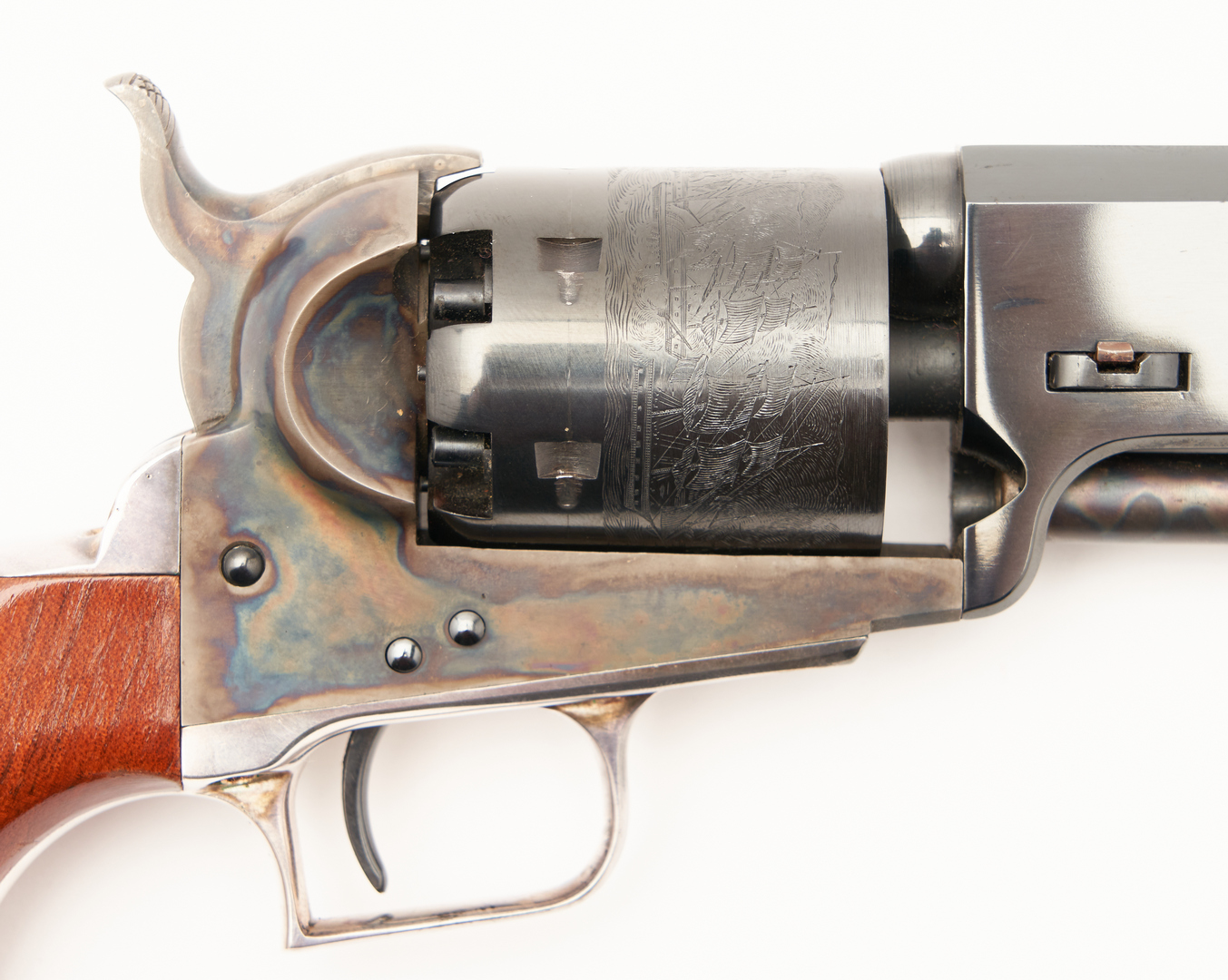 Lot 668: Repro. Colt Model 1851 Navy Revolver, .36 cal.