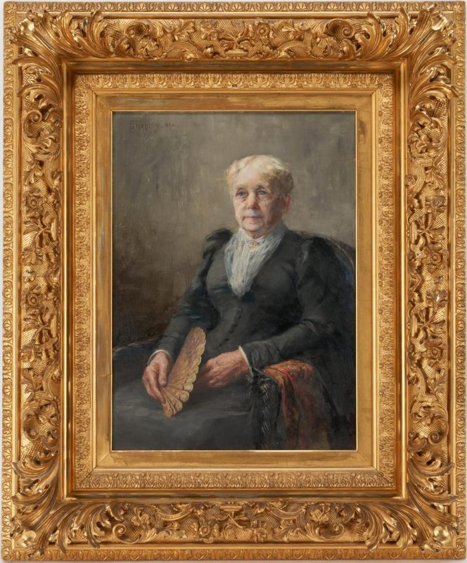 Lot 694: Annie Barrows Shepley Portrait of a Female