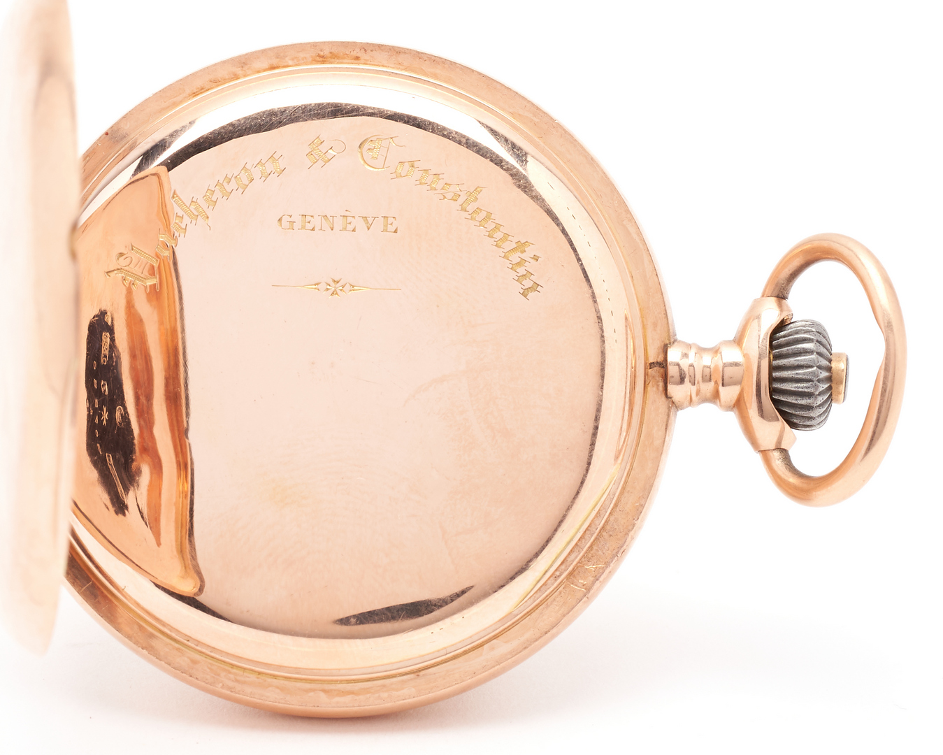 Lot 73: 1906 Vacheron & Constantin Milan Grand Prix 14K Pocket Watch