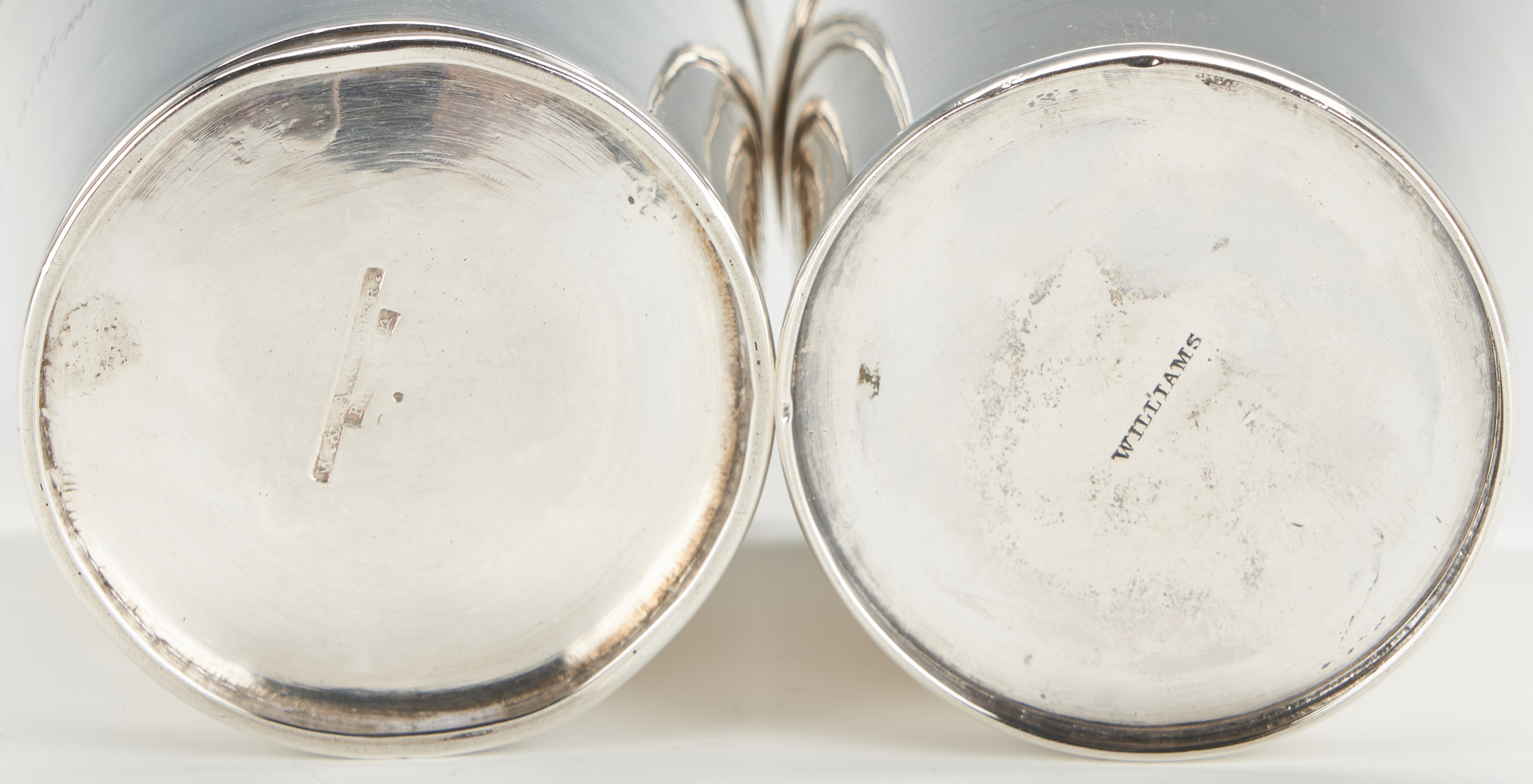 Lot 770: 2 Coin Silver Juleps, W. & A. Cooper and G. Williams