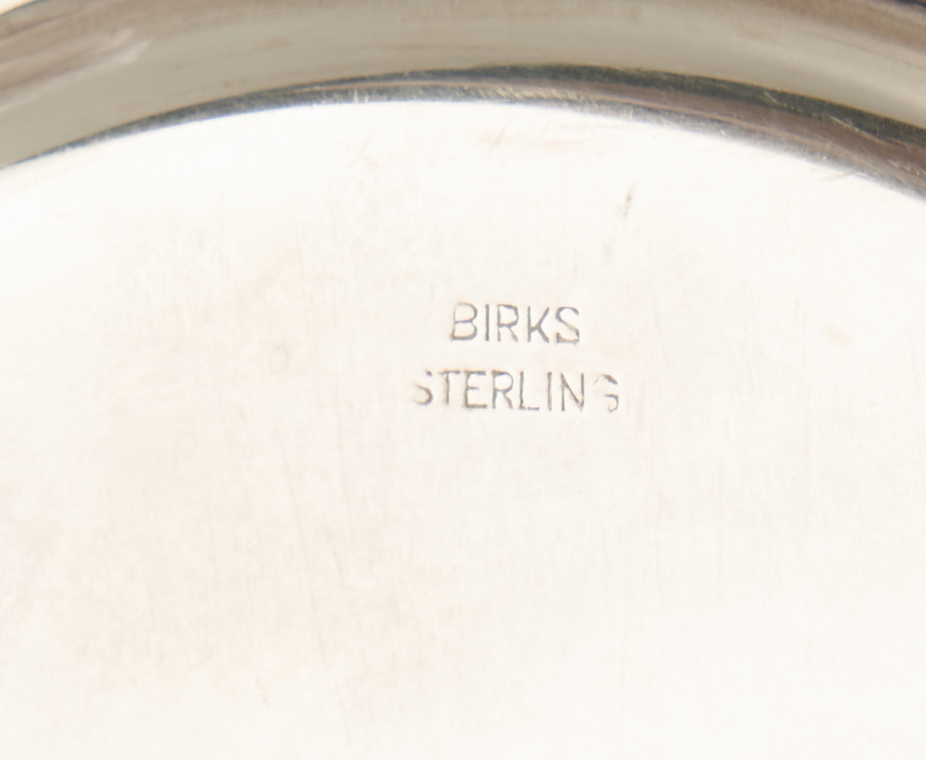 Lot 793: 12 Birks Sterling Silver Bread & Butter Plates