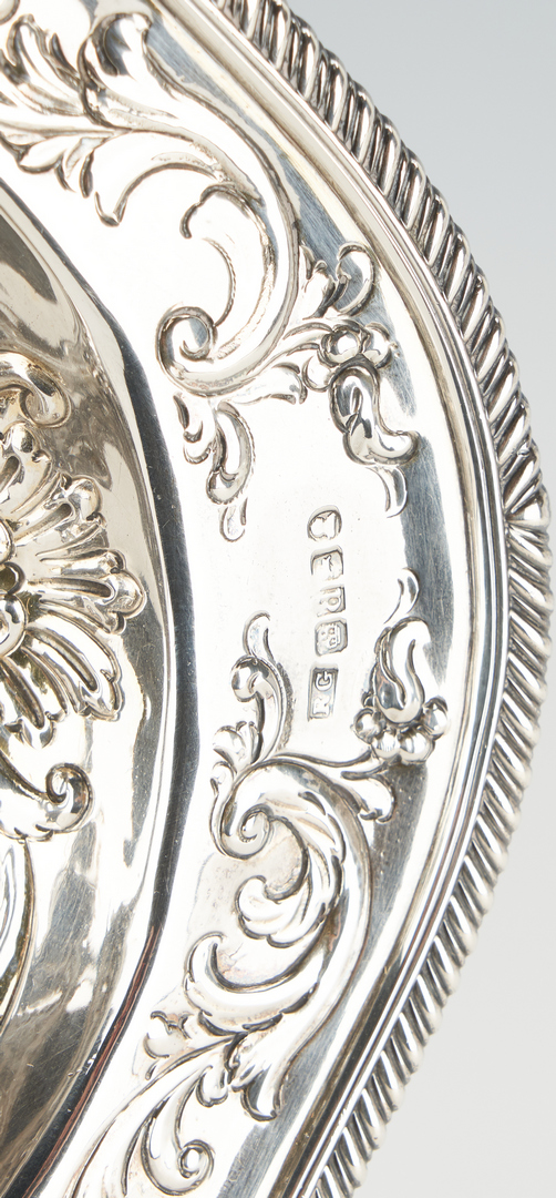 Lot 84: George IV Sterling Silver Dish, Robert Gainsford