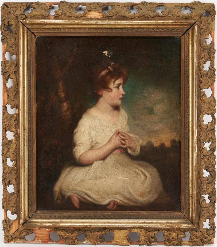 Lot 919: After Sir Joshua Reynolds O/C, The Age of Innocence