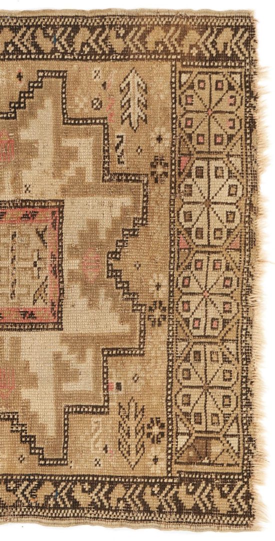 Lot 1024: 2 Small Turkish Rugs or Weavings