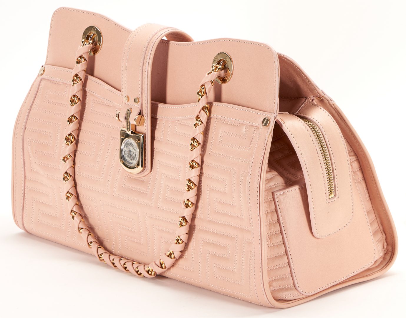Lot 1094: 2 European Designer Handbags, Louis Vuitton & Versace