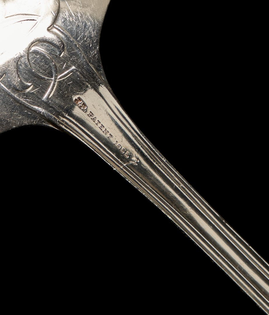 Lot 109: Group of TN Coin Silver Flatware including Calhoun Ladle