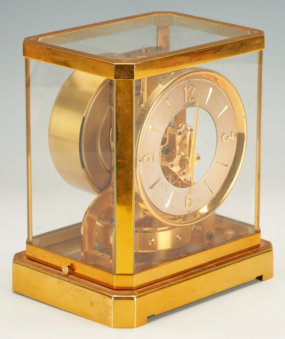 Lot 1192: LeCoultre Brass Atmos Mantle Clock