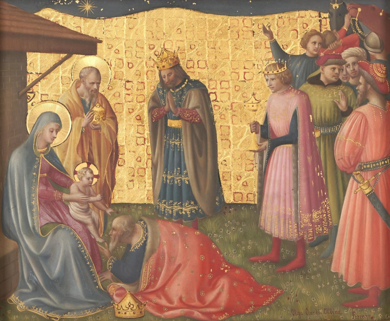 Lot 136: After Fra Angelico, Annunciation and Adoration of the Magi, Grand Tour
