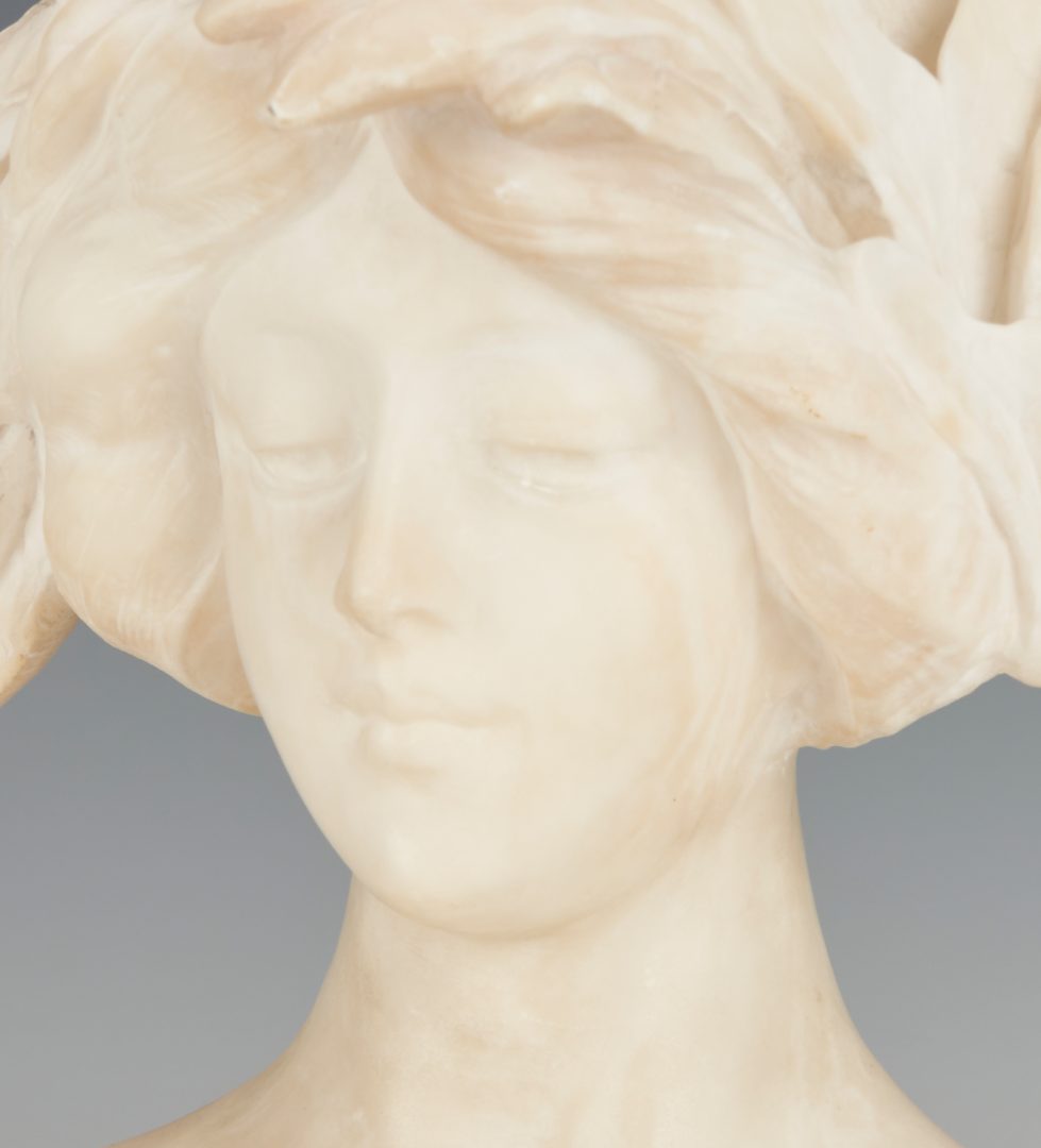 Lot 147: Adolfo Cipriani Marble Bust of Daphne