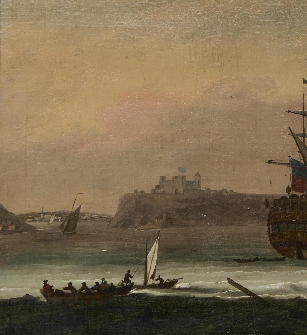 Lot 156: English School Maritime Painting,18th Century