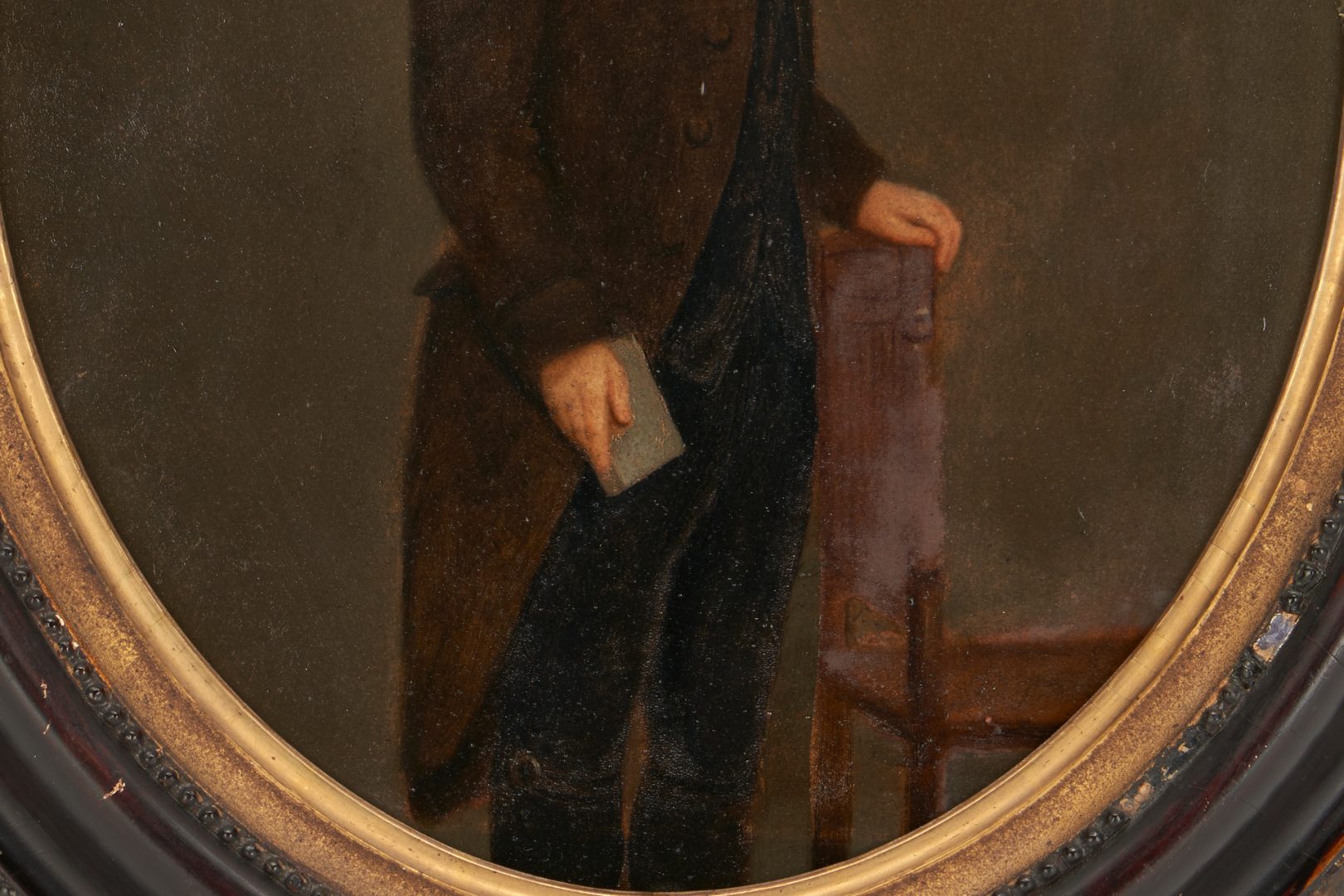 Lot 183: Two (2) Cabinet Portraits inc. Col. Henry Quackenbush, Rev. War
