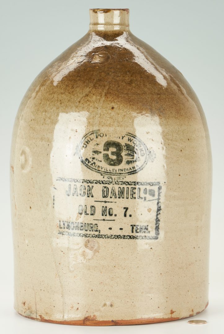 Lot 252: Jack Daniels 3-Gallon TN Whiskey Jug