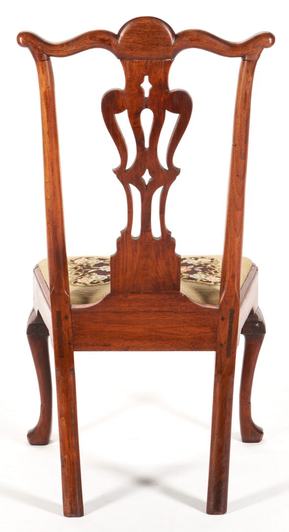 Lot 273: American Chippendale Delaware Valley Side Chair