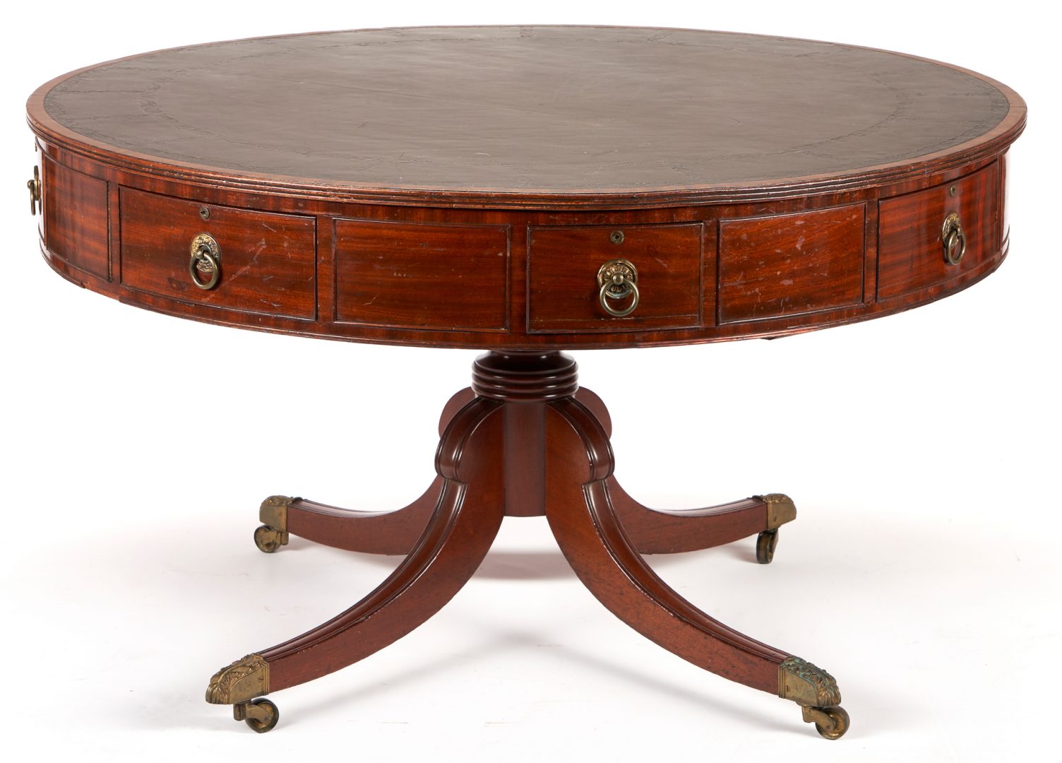 Lot 276: English Regency Style "Rent" or Center Table