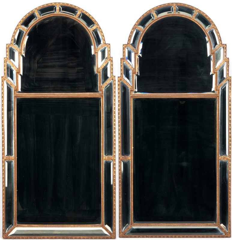 Lot 283: Pair of Venetian Style Mirrors