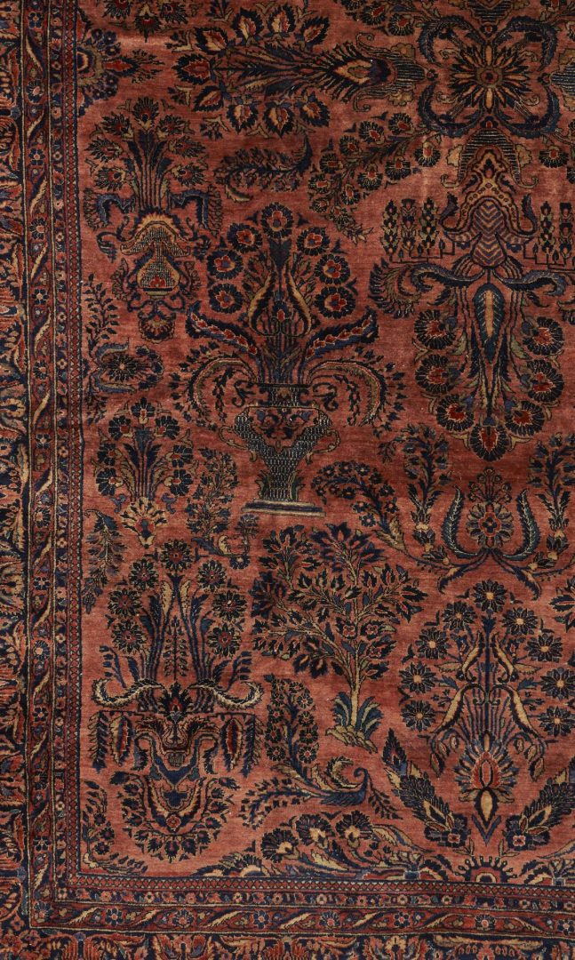 Lot 551: Large Room Sized Persian Sarouk Carpet