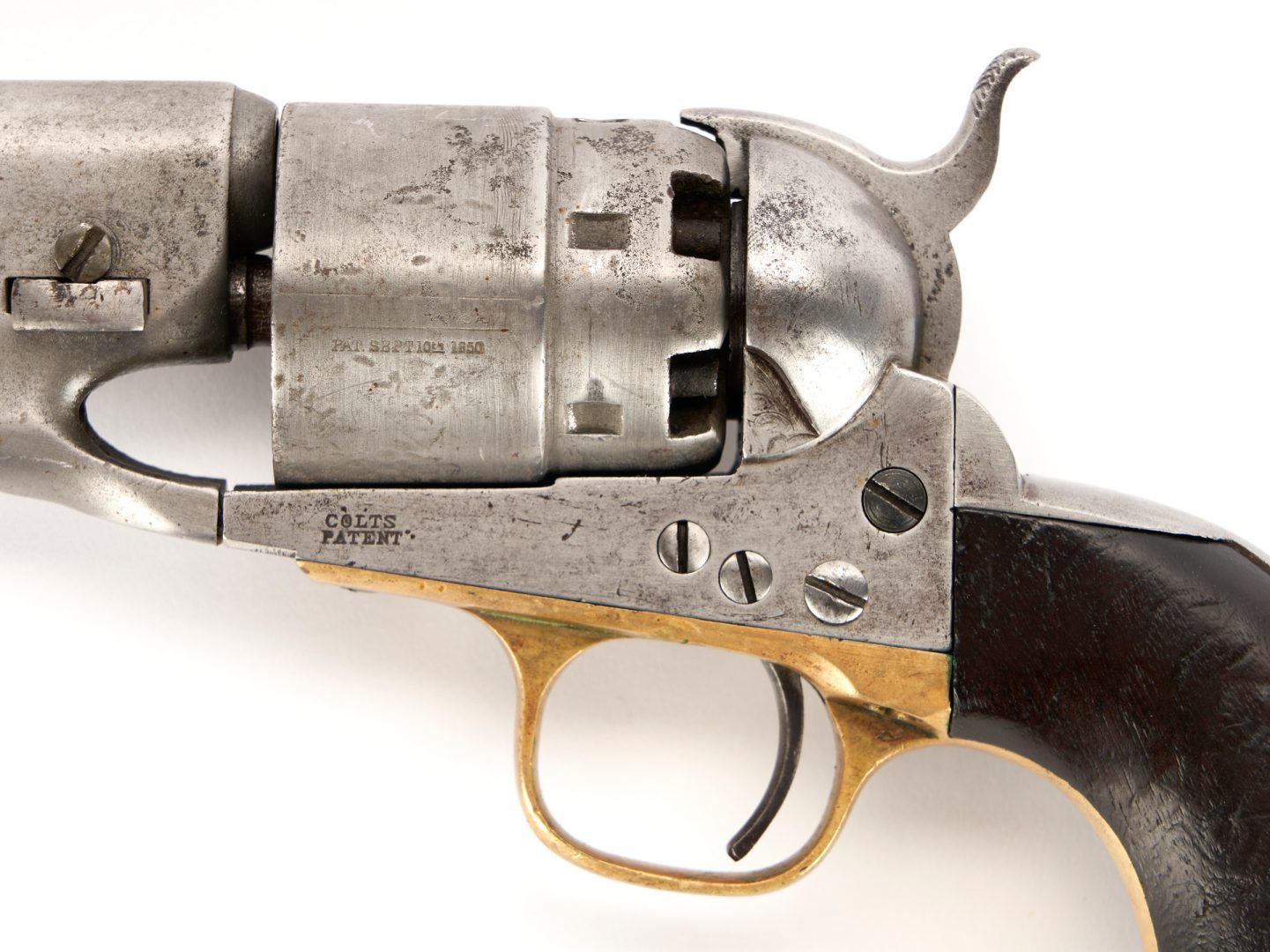 Lot 669: Civil War Colt Model 1860 Army Revolver, .44 cal.