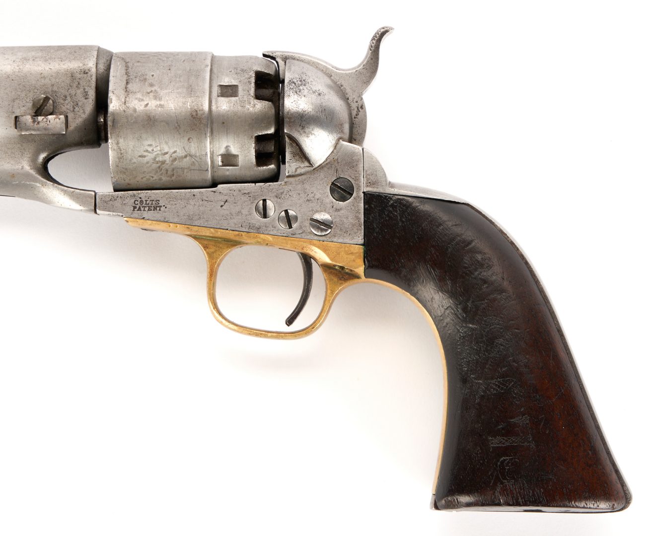 Lot 669: Civil War Colt Model 1860 Army Revolver, .44 cal.