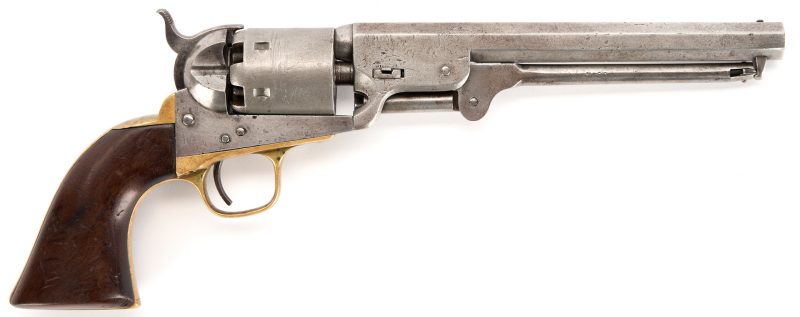 Lot 670: Civil War Colt Model 1851 Navy Revolver, .36 cal.