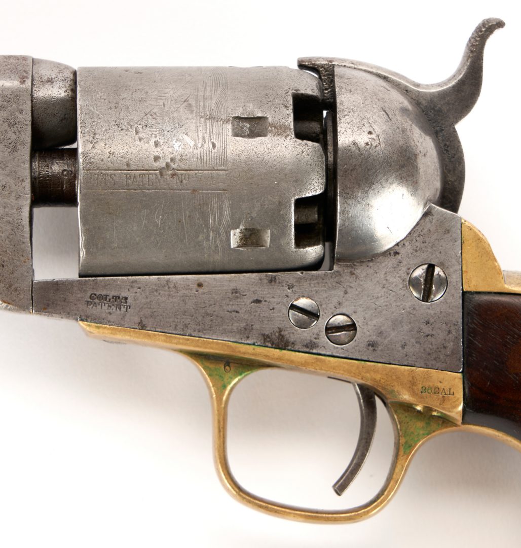 Lot 670: Civil War Colt Model 1851 Navy Revolver, .36 cal.