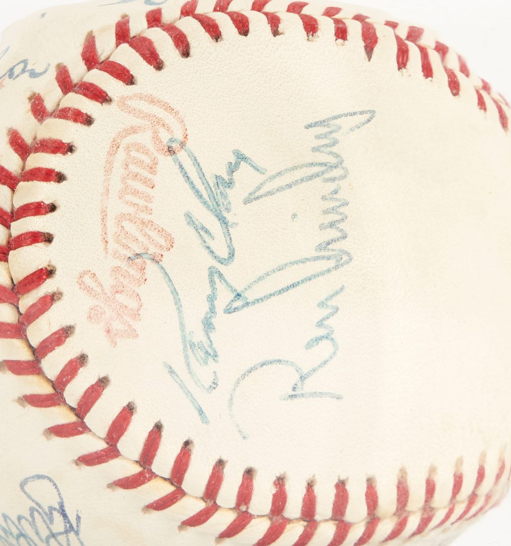 Lot 684: 1978 World Series Baseball Items, incl. NY Yankees Multi-Signed Ball