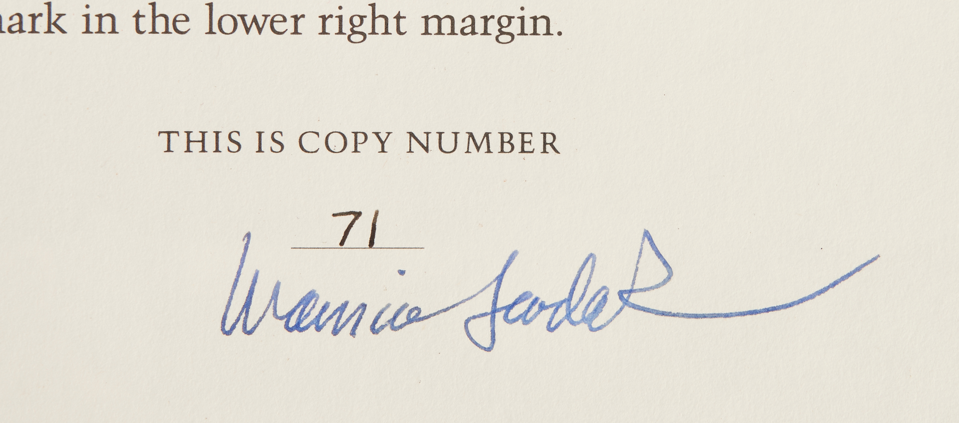 Lot 691: 3 Maurice Sendak Signed Items, incl. Nutcracker, Pierre