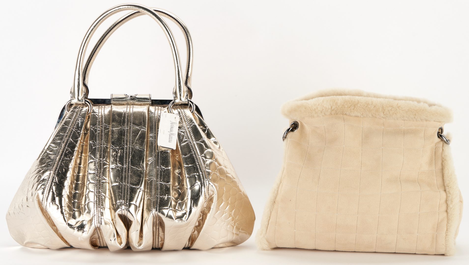 Lot 722: 2 Designer Handbags, incl. Chanel & Alexander McQueen Elvie bag