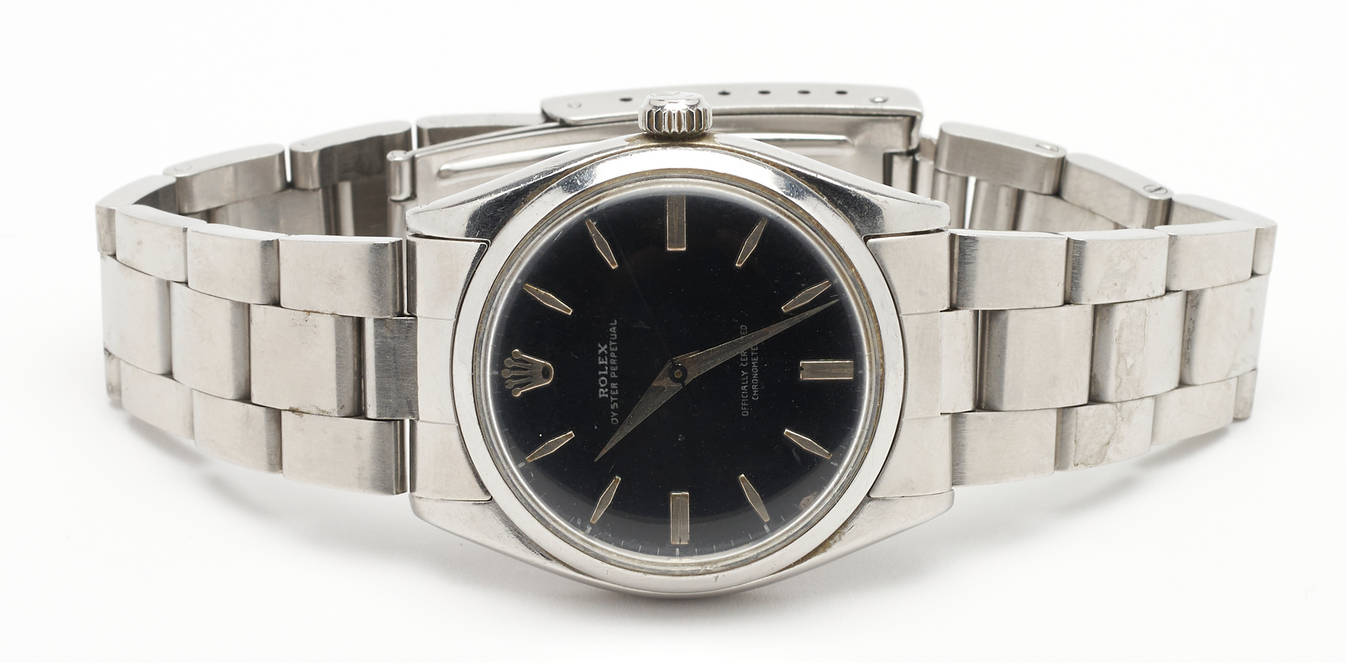 Lot 737: Men's Model 6565 Rolex Wrist Watch