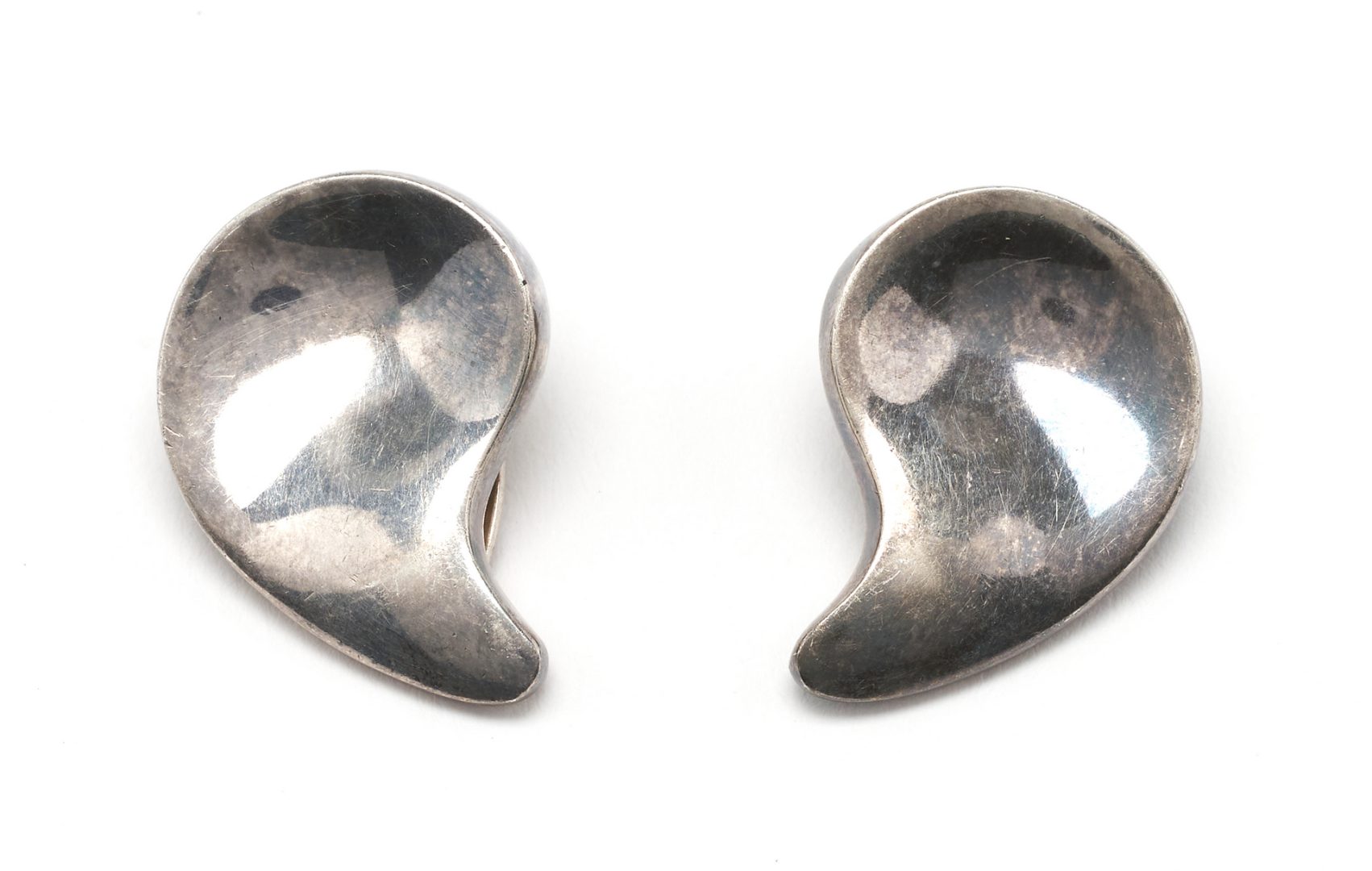 Lot 756: Ditzel and Michelsen Danish Modernist Sterling Necklace & Earrings