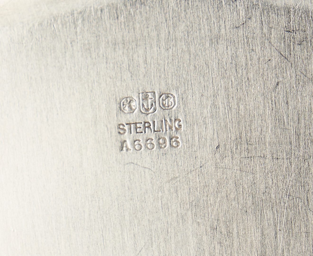 Lot 75: 6 Gorham Octagonal Sterling Silver Plates