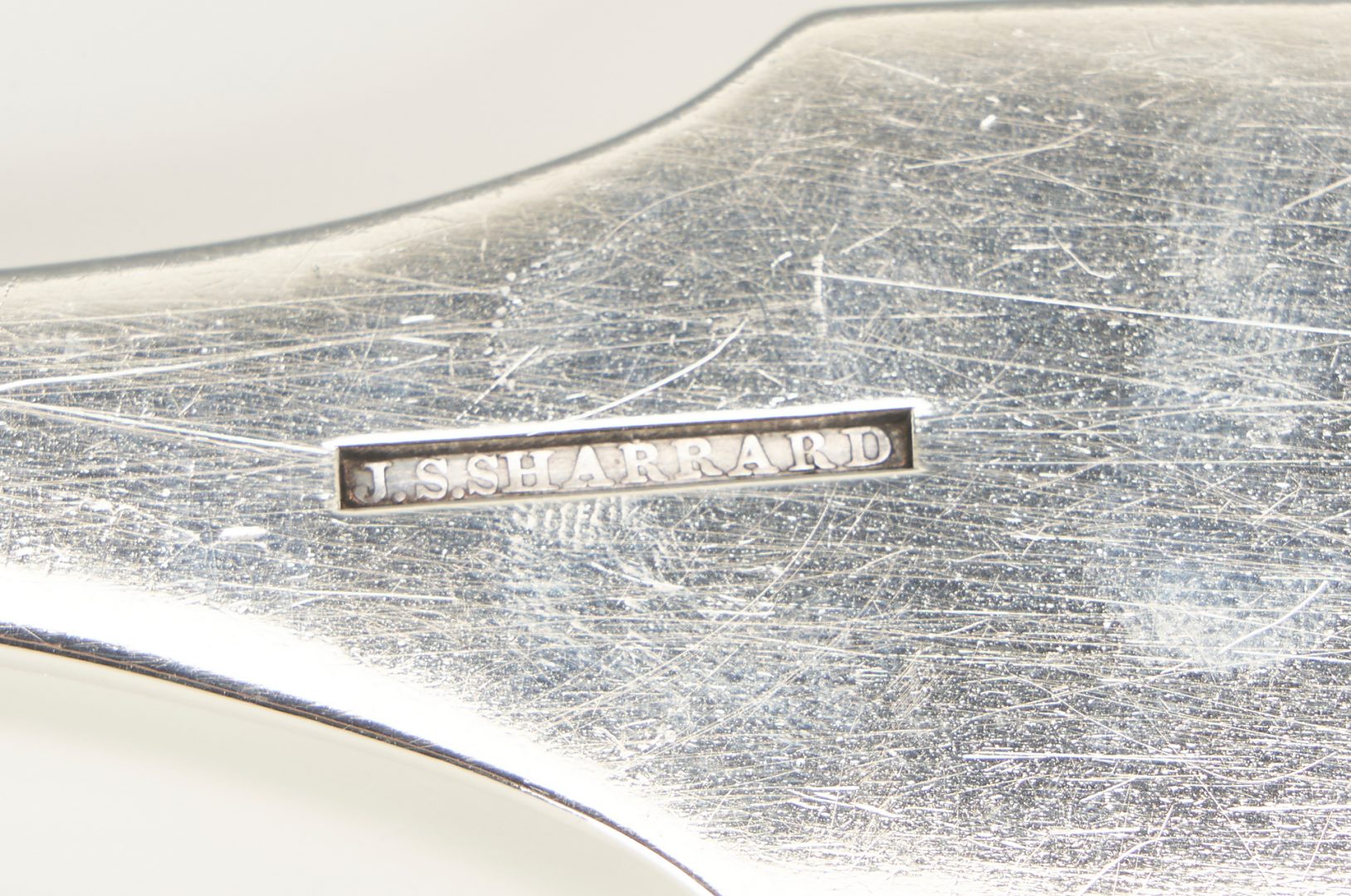 Lot 86: Kentucky Coin Silver Punch Ladle, Sharrard