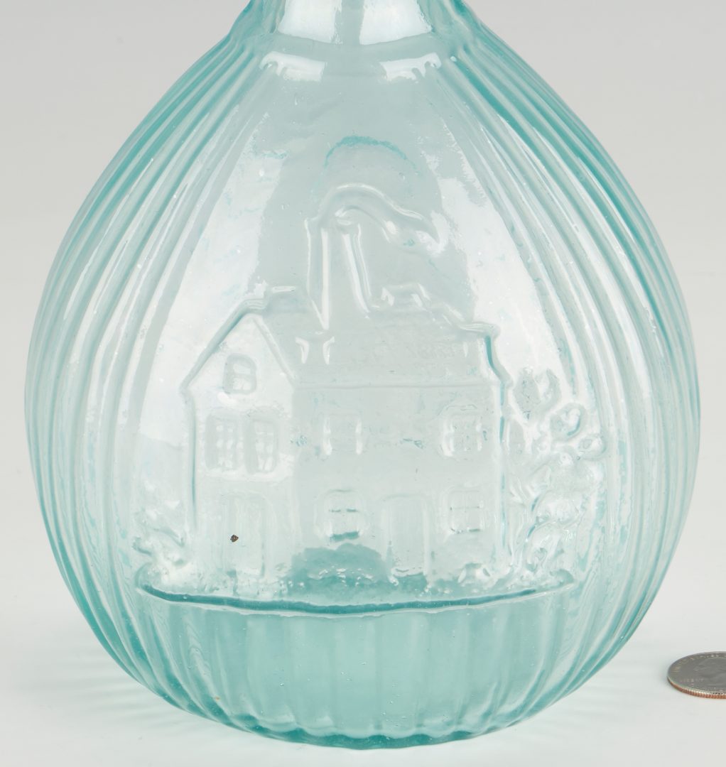 Lot 971: Jenny Lind Historical Calabash Glass Flask