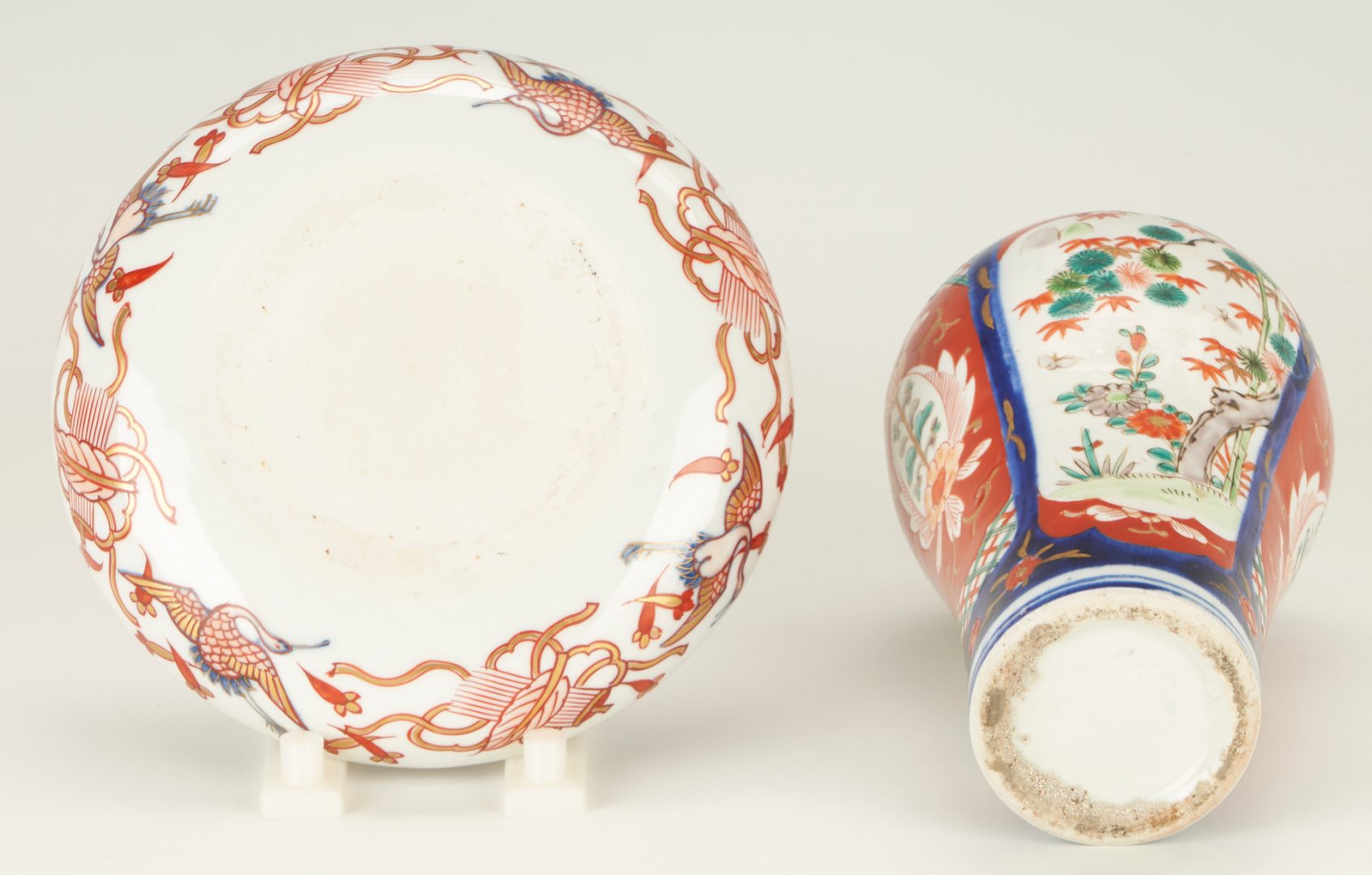 Lot 13: 21 Assorted Imari Porcelain Items incl. Charger