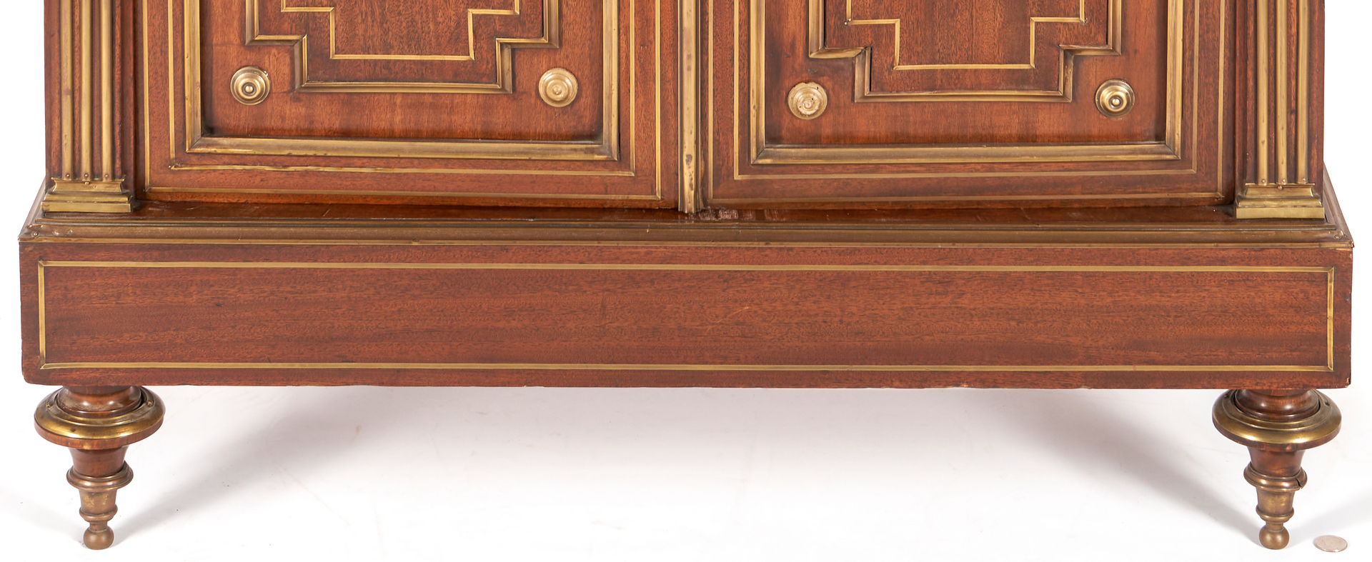 Lot 141: Continental Neoclassical Bibliotheque or Bookcase
