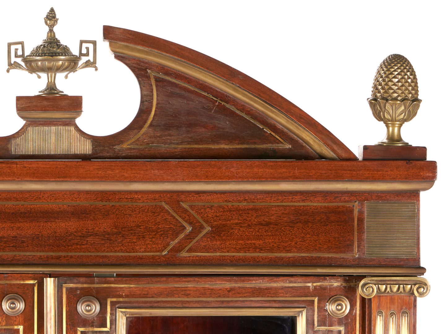 Lot 141: Continental Neoclassical Bibliotheque or Bookcase