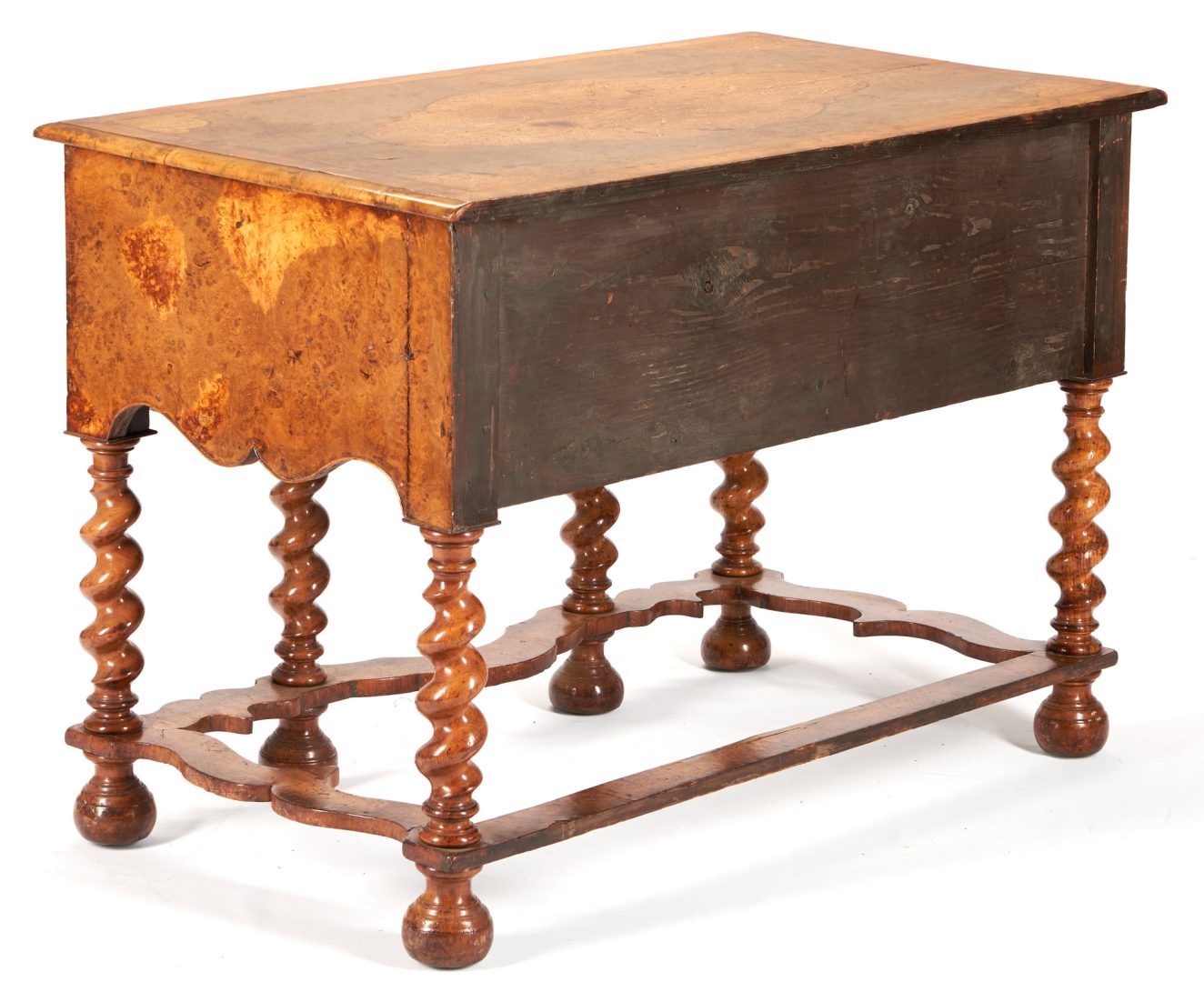 Lot 153: English William & Mary Style Inlaid Table