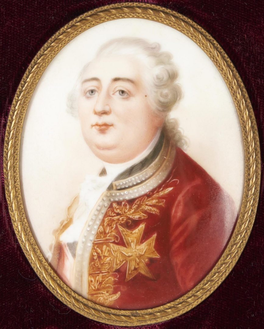 Lot 256: 7 European Portrait Miniatures of Gentleman, incl. Louis XVI