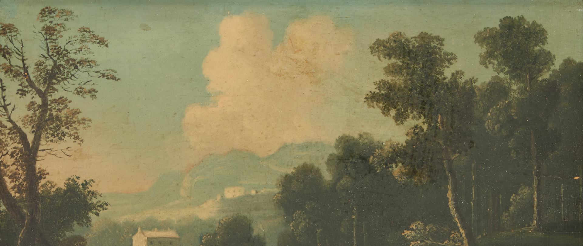 Lot 259: Style of Jan Wyck, Pair of O/B Landscapes