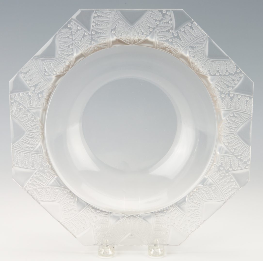Lot 358: 8 Assorted Crystal Items, incl. Waterford & Lalique
